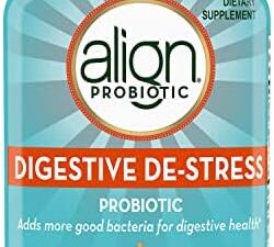 Align Probiotic, Digestive De-stress, Probiotic for Women and Men with Ashwagandha, Helps with a Healthy Response to Stress, Gluten Free, Soy Free, Vegetarian, 50 Gummies