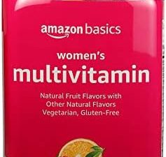 Amazon Basics Women's Multivitamin, 300 Gummies (150 Servings) (Previously Solimo)