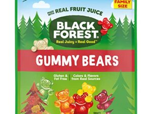 Black Forest Gummy Bears, Summer Candy, 28.8 Ounce Resealable Bag (Pack of 1)