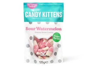 Candy Kittens Sour Watermelon Gourmet Sweets Bag 140g (Pack of 2)