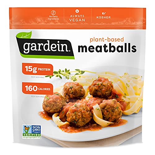 Gardein Classic Plant-Based Meatless Meatballs, Vegan, Frozen, 12.7 oz.