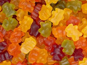Gummy Bears Classic Candy - Made with Real Fruit Juice - 6 Fruity Flavors, 2 Pound Bag