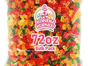 Haribo Assorted Gummy Candy – Delicious Haribo Gummy Bears – Jumbo Pack 72oz Gummy Bear Pack – Bulk Bag Gummy Food for Kids and Adults – Multicolor Giant Gummy Bear Bag – Fruity Snacks