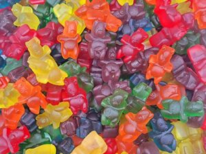 Trolli Big Bold Bears Gummy Candy – Assorted Fruit Flavored Big Bold Bulk Yummy Gummy Bears – Party Pack - 4 Pound