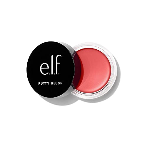 e.l.f. Putty Blush, Creamy & Ultra Pigmented Formula, Lightweight, Buildable Formula, Infused with Argan Oil & Vitamin E, Vegan & Cruelty-Free, Turks and Caicos