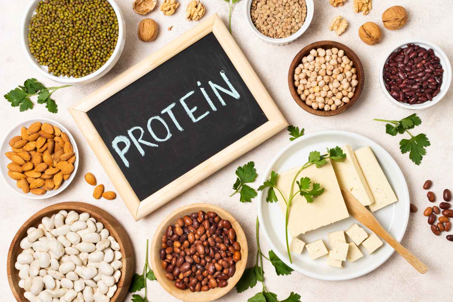 high protein vegan snacks